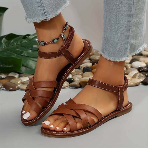 Roman Slip-On Sandals