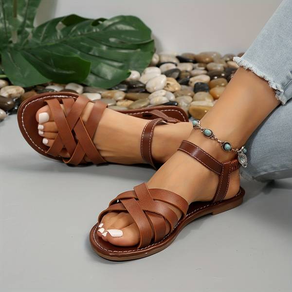 Roman Slip-On Sandals