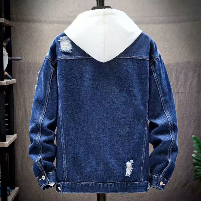 Vintage Distress Denim Jacket