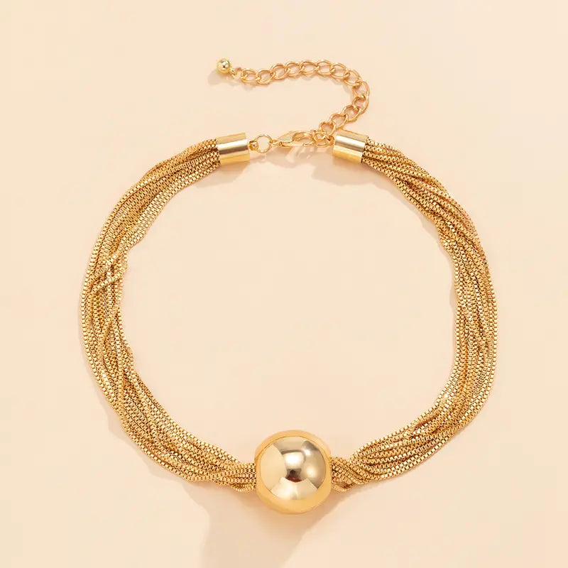 Luxe Ball Pendant Necklace