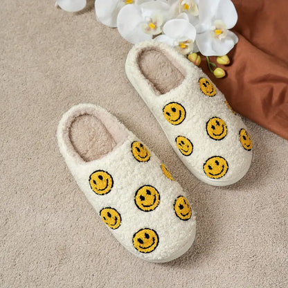 Happy Days Plush Slippers