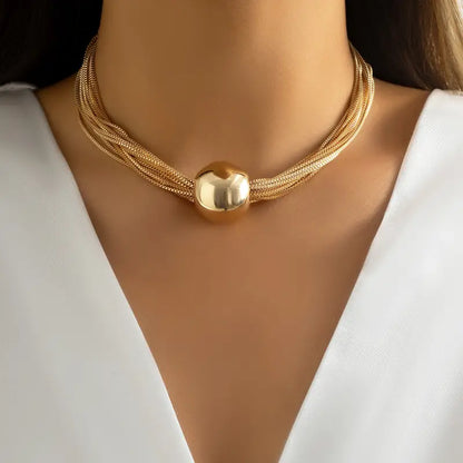 Luxe Ball Pendant Necklace