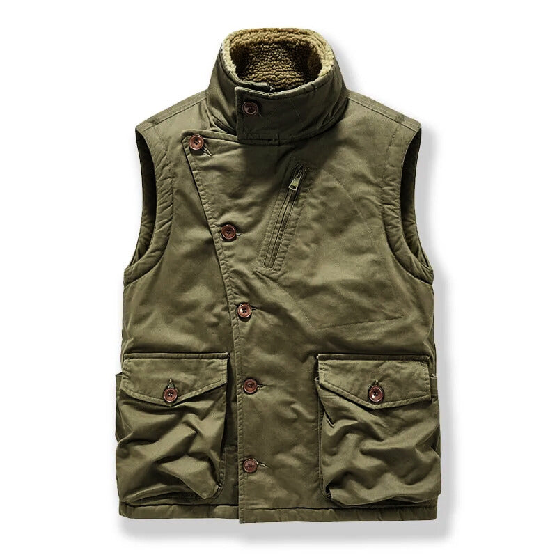 Tactical Fleece-Lined Ranger Vest