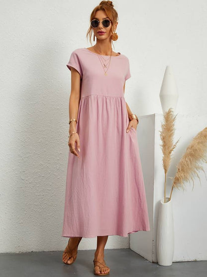 Effortless Chic Pocketed Dress