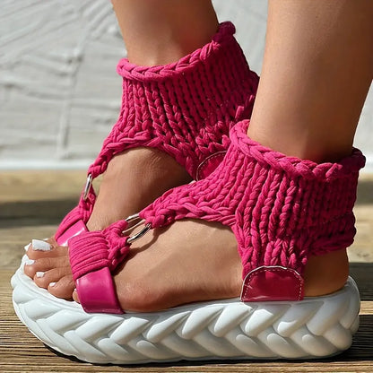 Freya's Crochet Sandals