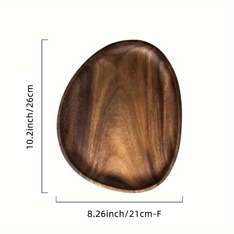 Acacia Wood Dinner Plate