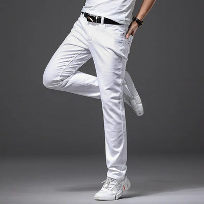 Blanc Slim Fit Stretch Jeans