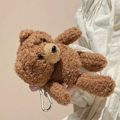 Teddy Plush AirPods Case