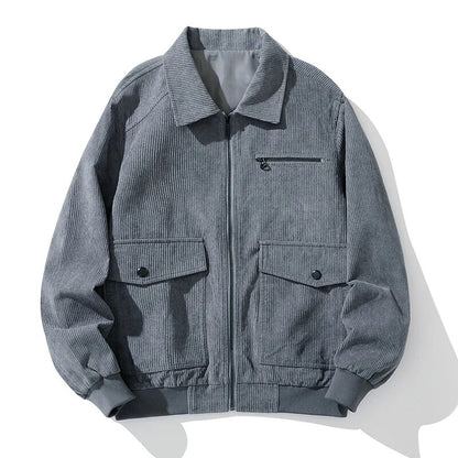 Basics Zip-Up Corduroy Jacket