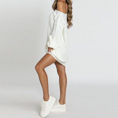 Cozy Chic Knitted Minidress