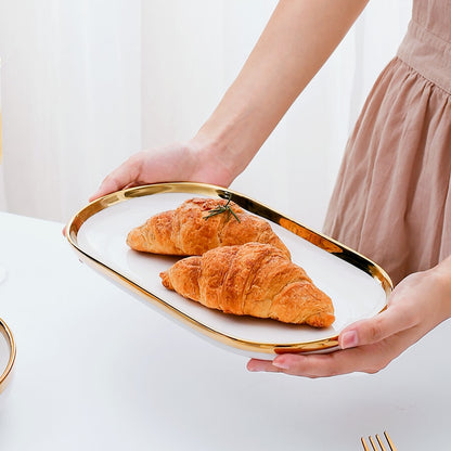 White Porcelain Dinner Set