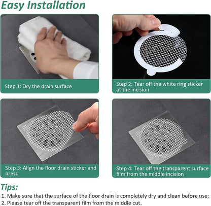 100-Pack Disposable Drain Protector
