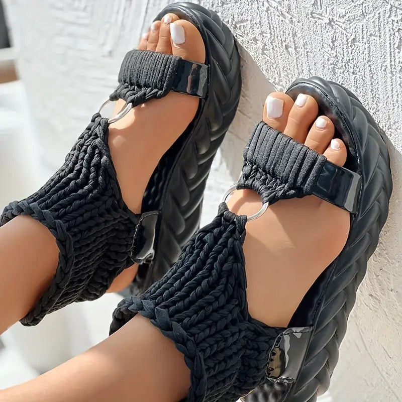 Freya's Crochet Sandals