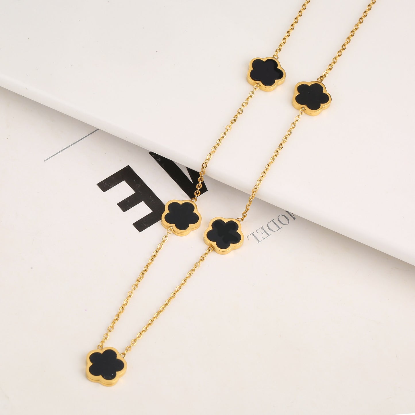 Five-Leaf Clover Necklace