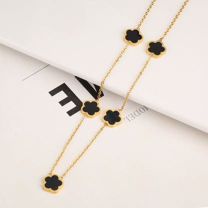 Five-Leaf Clover Necklace