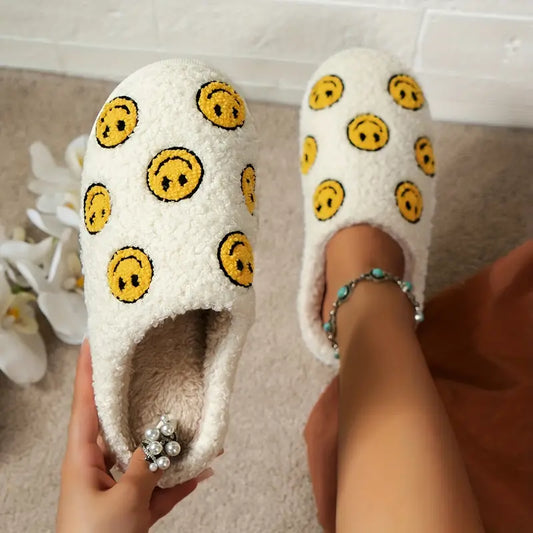 Happy Days Plush Slippers