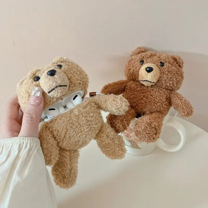 Teddy Plush AirPods Case