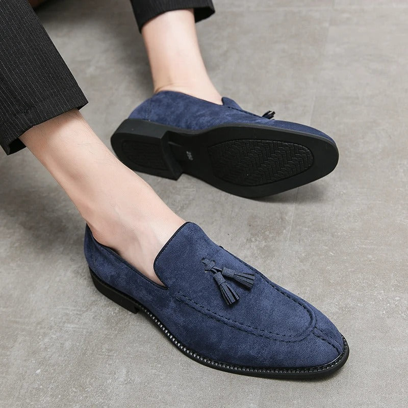 Bracknell Suede Tassel Loafer