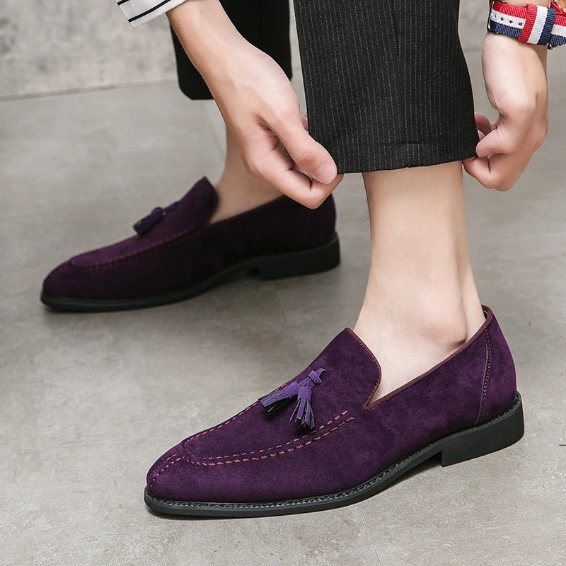 Bracknell Suede Tassel Loafer