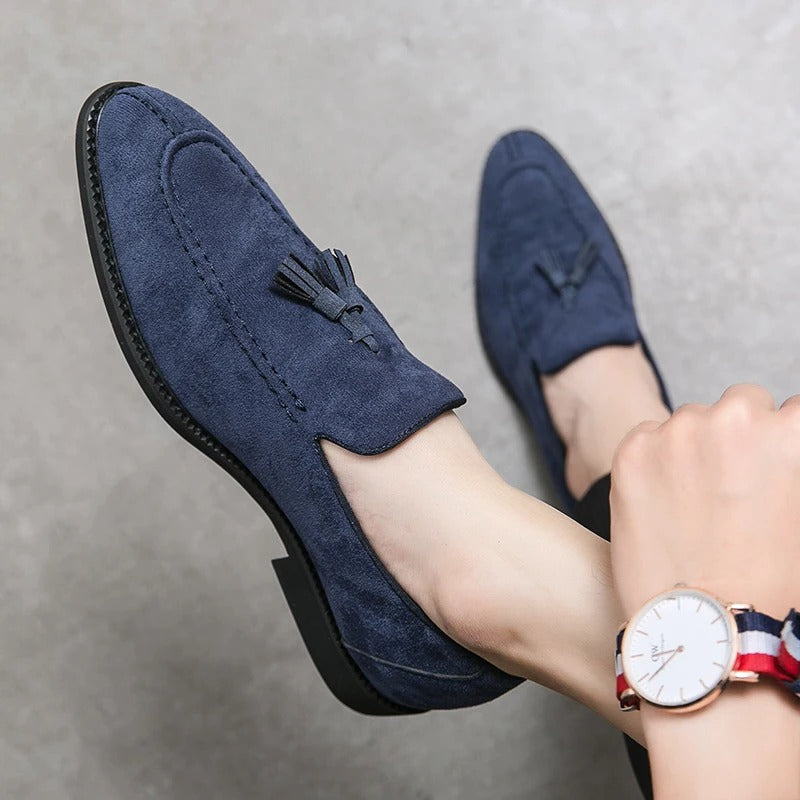 Bracknell Suede Tassel Loafer