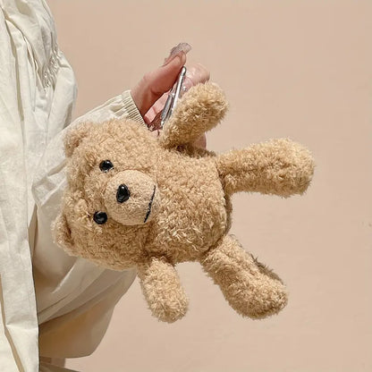 Teddy Plush AirPods Case