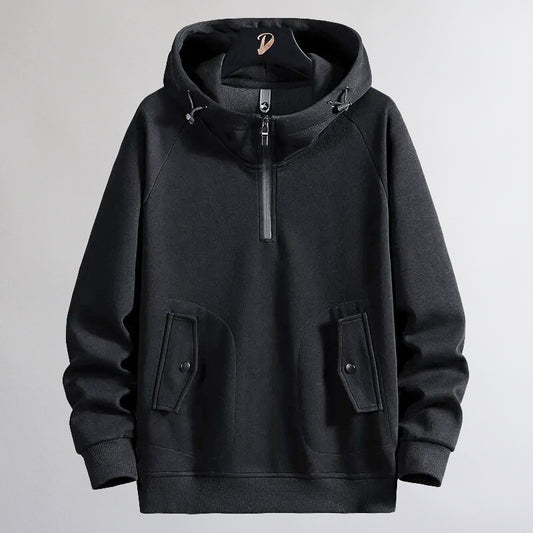 Stealth Oversized Cotton Hoodie