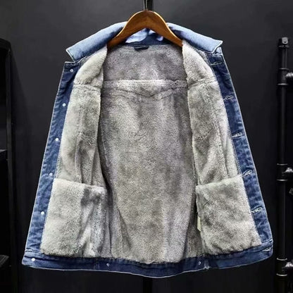 Fleece Lined Denim Jacket