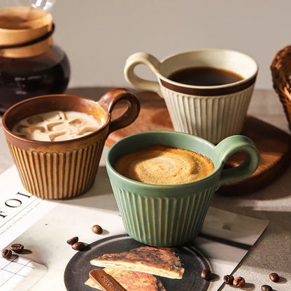 Handmade Ceramic Breakfast Cups