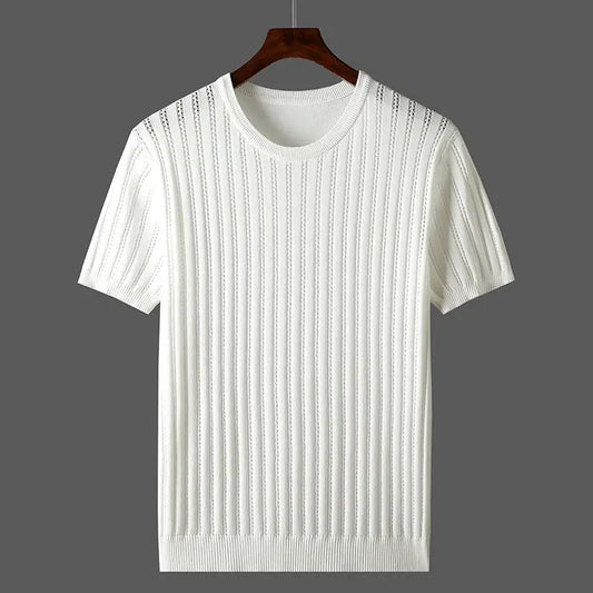 Montclair Knitted Silk T-Shirt