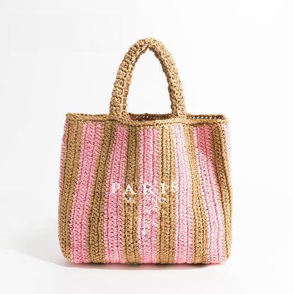 Paris Milano Handwoven Crochet Tote