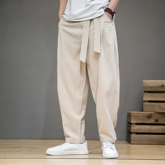 Premium Japanese Cotton Linen Pants