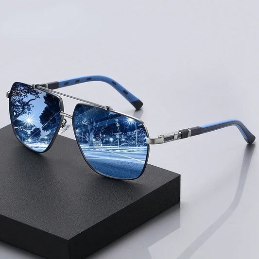 62mm Polarized Aviator Sunglasses