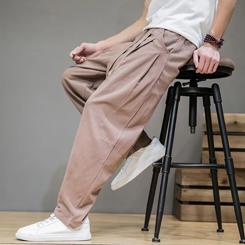 Premium Japanese Cotton Linen Pants