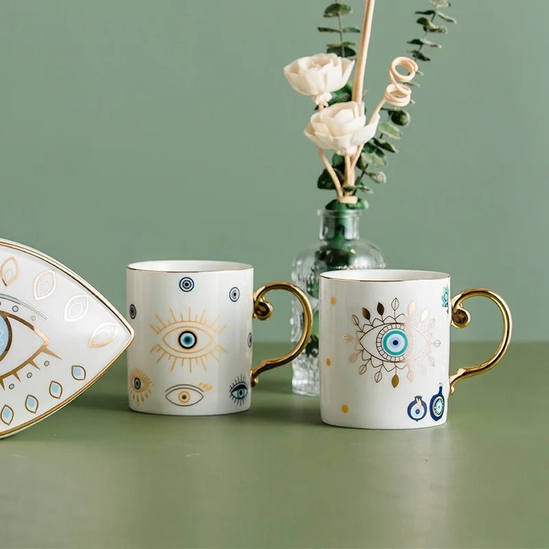 Evil Eye Ceramic Mug