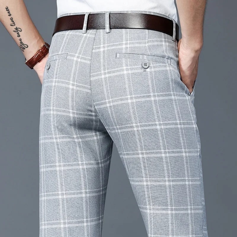 Heritage Check Plaid Trousers