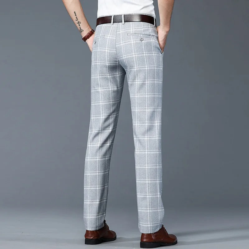 Heritage Check Plaid Trousers