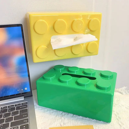 Building Brick Wall Mounted Tissue Holder