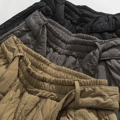 Quilted Heavyweight Thermal Joggers