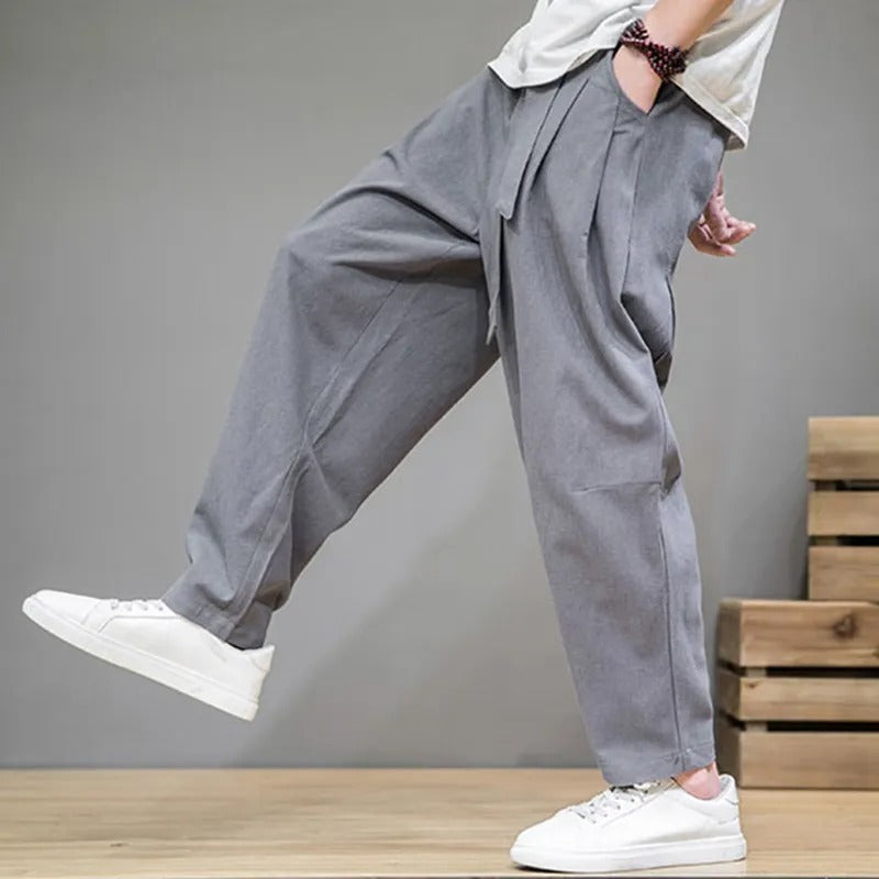 Premium Japanese Cotton Linen Pants