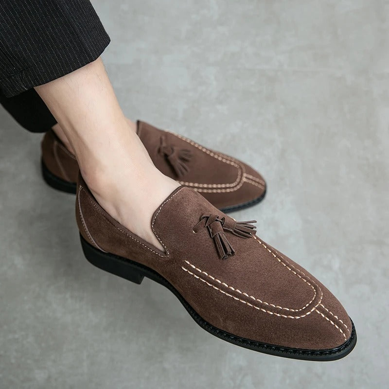 Bracknell Suede Tassel Loafer