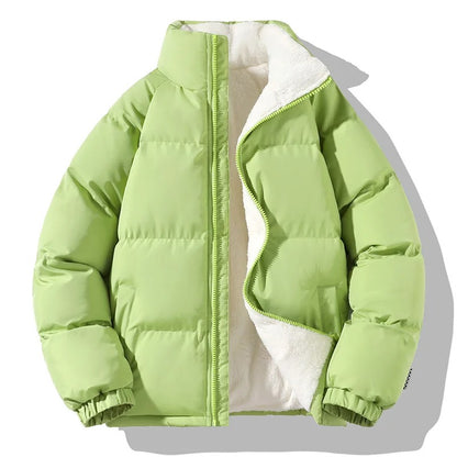 Fleece Down Puffer Jacket