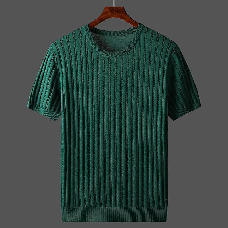 Montclair Knitted Silk T-Shirt