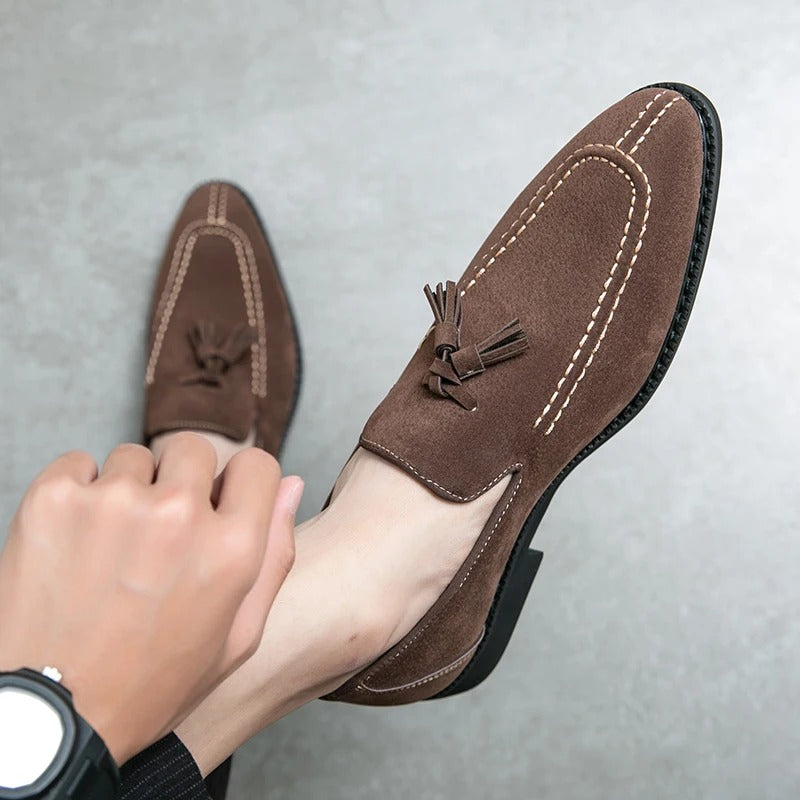 Bracknell Suede Tassel Loafer