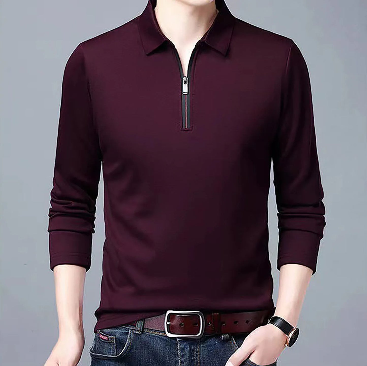 McAlister Dry-Fit Performance Zip Polo