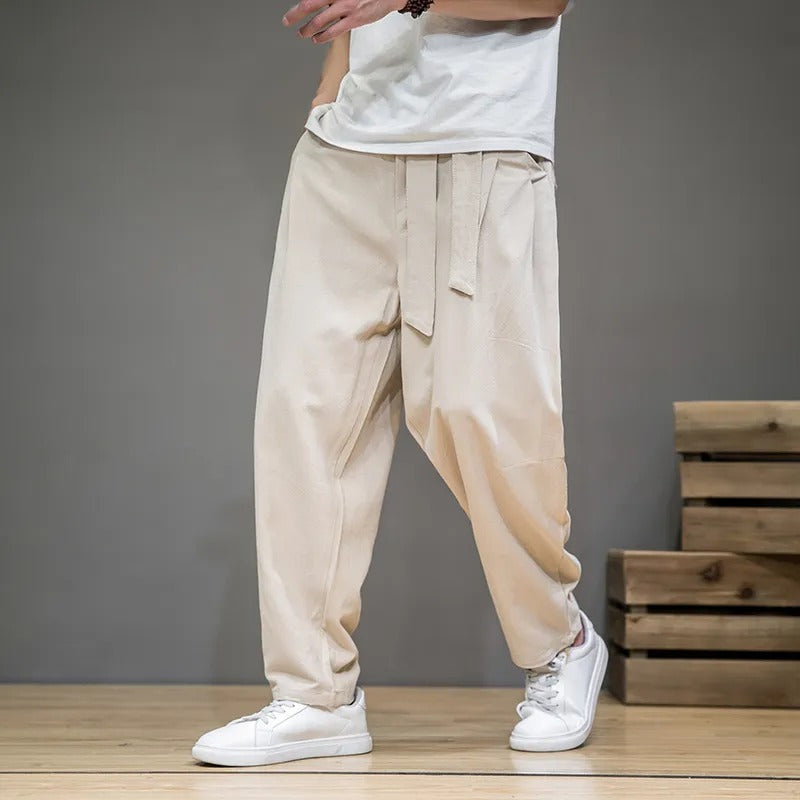 Premium Japanese Cotton Linen Pants