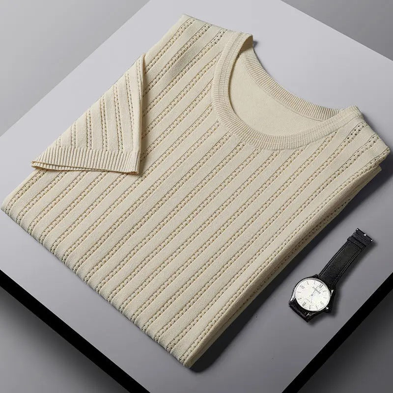 Montclair Knitted Silk T-Shirt