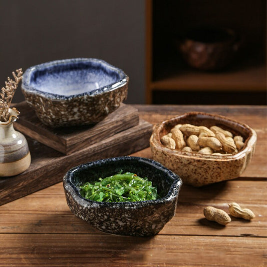 Rustic Charm Ceramic Bowls