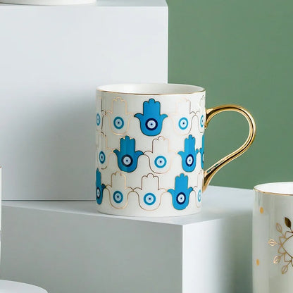 Evil Eye Ceramic Mug