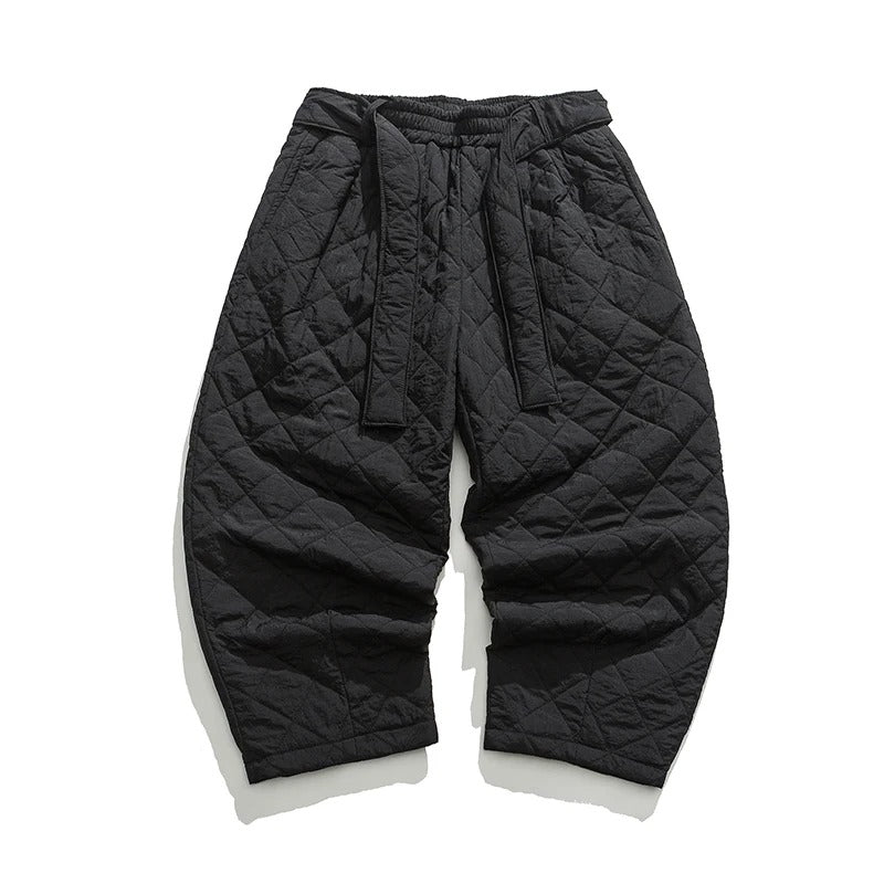 Quilted Heavyweight Thermal Joggers
