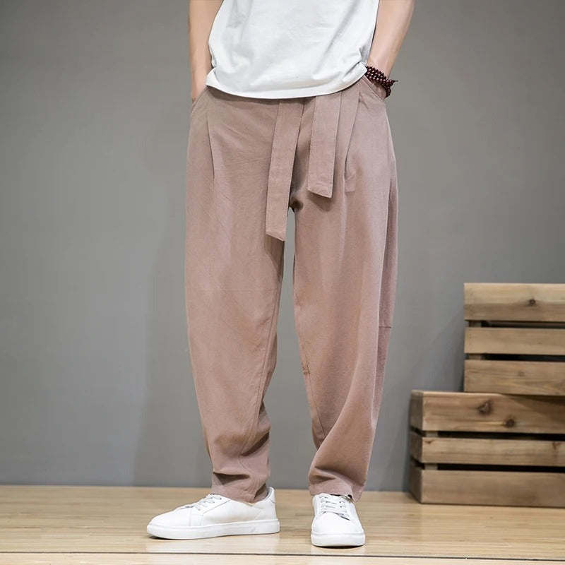 Premium Japanese Cotton Linen Pants